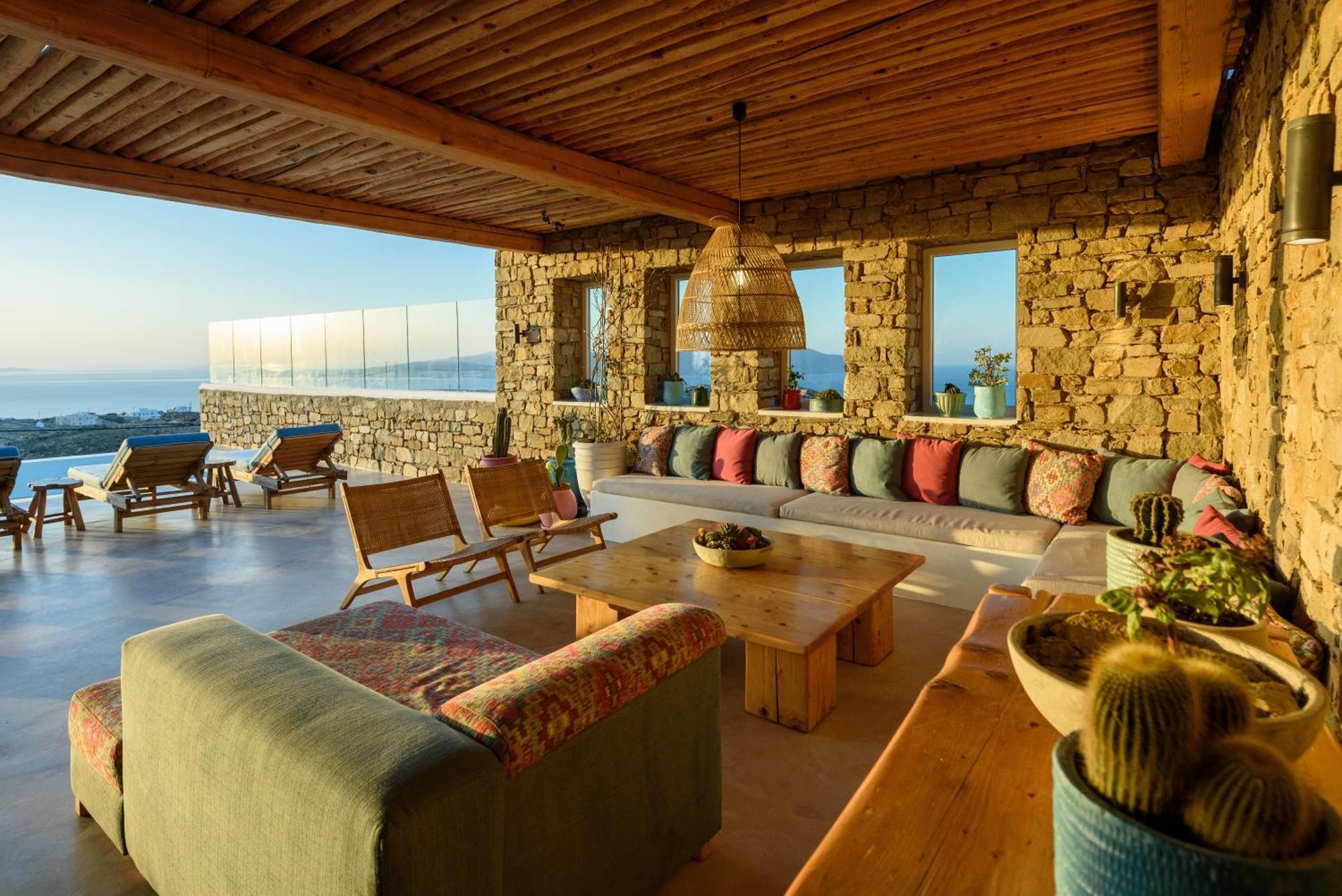 Villa Joy - Sunset Sea View Villa Mykonos Town Exterior foto
